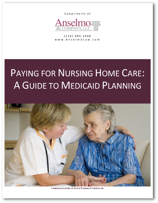 Paying for Nursing Home Care - A Guide to Medicaid Planning